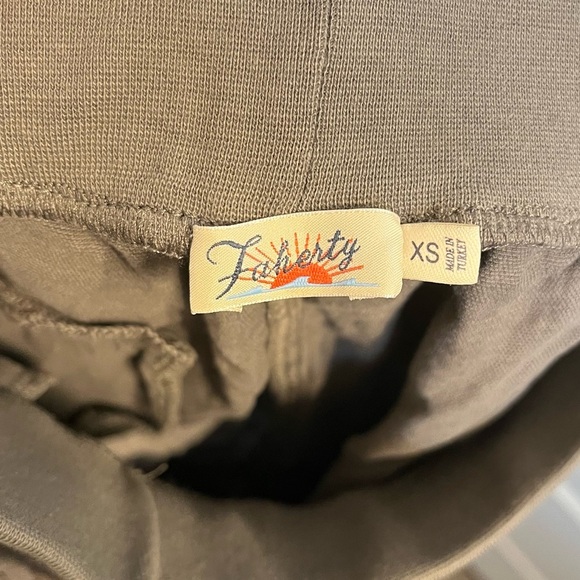 Faherty Arlie Linen-Blend Shorts in Grey Size XS - Picture 5 of 6